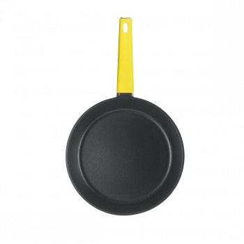 Tigaie universala Ibili-Classe Titanium aluminiu 28x6 cm negru/galben 