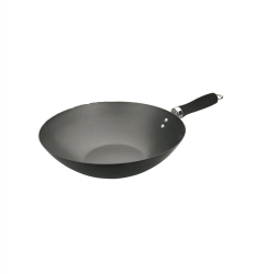 Tigaie wok Ibili-Moka otel 30x8 cm negru 