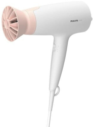 Uscator de par Philips BHD3000/00 1600W accesoriu Thermo Protect 3 setari de viteza/temperatura Alb/Roz 
