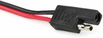 Cablu cu conector TAKSI PAS 8MM 18AWG - dezizolat rosu 