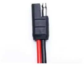 Cablu cu conector TAKSI RP PAS 8MM 18AWG + dezizolat negru 