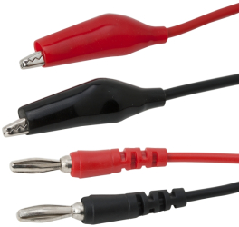 Cabluri de masurare clema crocodil tata banana 92cm Maxwell 