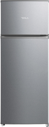 Frigider cu doua usi Tesla RD2100MSE 207 l Iluminare LED Clasa E Usi reversibile H 143 cm Argintiu 