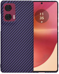 Husa pentru Motorola Edge 50 Fusion - Techsuit Carbonite FiberShell - Purple 