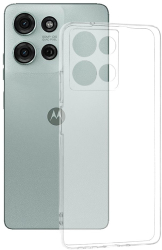Husa pentru Motorola Moto G75 - Techsuit Clear Silicone - Transparent 
