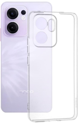 Husa pentru Oppo Reno13 F 4G / Reno13 F 5G / Reno13 FS 5G - Techsuit Clear Silicone - Transparent 