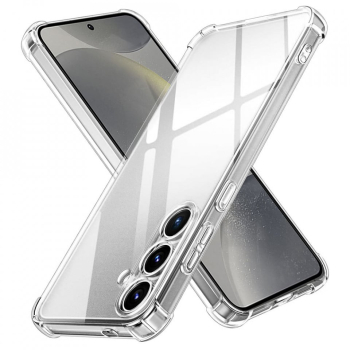 Husa pentru Samsung Galaxy S24 Plus - Techsuit Shockproof Clear Silicone - Clear 