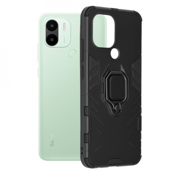 Husa pentru Xiaomi Redmi A1+ / A2+ - Techsuit Silicone Shield - Black 