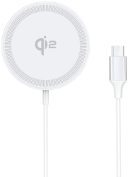 Incarcator Wireless Magnetic pentru iPhone - Duzzona W18 - White 