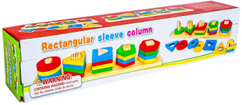 Joc educativ de potrivire din lemn 
