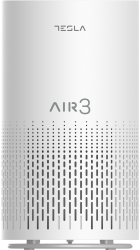 Purificator Tesla TAPA3 CADR 200 m3/h Senzor calitate aer WiFi Timer Filtru HEPA Alb 