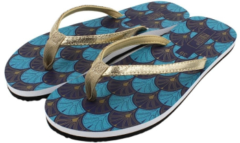 Slapi flip-flops pentru femei Perletti model fantasia 38 EU