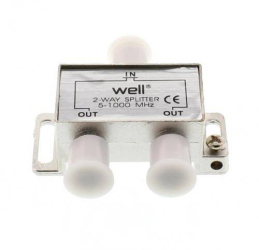 Splitter CATV 2 cai 2450 Mhz Well 