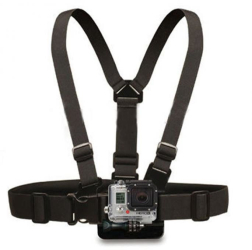 Suport Piept pentru GoPro - Techsuit Action Camera CHS-01 - Black 