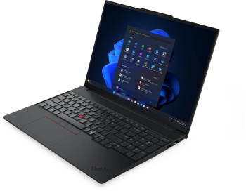 Laptop Lenovo ThinkPad E16 Gen 3 Intel 21TF0035RI 16 inch 1920 x 1200 Intel 210H 8 C / 12 T 2.2 GHz - 4.8 GHz 12 MB cache 28 W 16 GB DDR5 laptop laptopuri notebook ultrabook