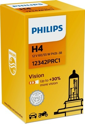 Bec Far H4 P43T 60/55W 12V Vision Cutie Philips 