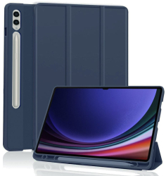 Husa pentru Samsung Galaxy Tab S9 Ultra / S10 Ultra - Techsuit Flex Trifold - Dark Blue 