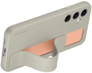 Husa Samsung Standing Grip Case pentru Galaxy A55 A556 EF-GA556TJEGWW Gray 