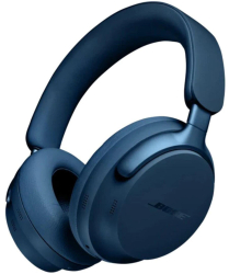 Casti Audio Wireless Over Ear Bose QuietComfort Ultra Bluetooth ANC Immersive Audio Lunar Blue casti bluetooth earbuds