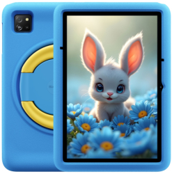 10.1" Blackview Tab 60 Pro Kids 4G LTE 128GB 4GB RAM Unisoc T606 Octa Core Wi-Fi BT Android 15 Ocean Blue - imagine 1