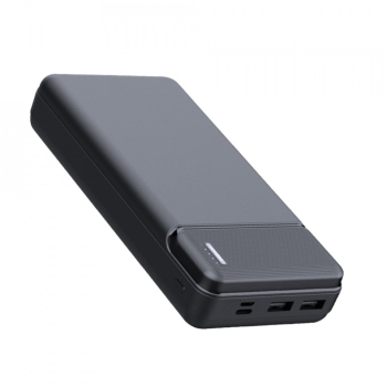 Baterie Externa 20000mAh Lumini LED - Techsuit PB-N2 - Black 