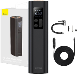 Compresor auto Baseus Super Mini negru 