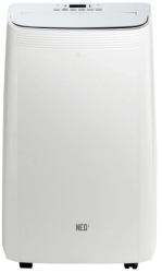 Aparat de aer conditionat portabil NEO PAC-1200 JC Auto-restart Auto-diagnoza Telecomanda cu termostat 12000 BTU Clasa A Alb 