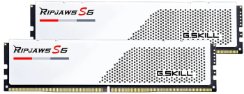 Kit Memorie RAM G.Skill Ripjaws S5 48GB (2x24GB) 5600MHz Dual Channel CL40 alb 