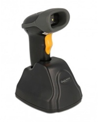 Scaner de coduri de bare Delock 90518 1D și 2D Wireless Negru