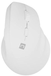 Mouse Natec 2400 DPI Bluetooth 5.2 + 2.4 GHz Alb 