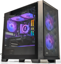 PC Gaming DiaxXa Smart Choice 11 AMD Ryzen 9 9900X 32GB DDR5 SSD 1TB M.2 NVMe AMD Radeon Graphics calculatoare desktop