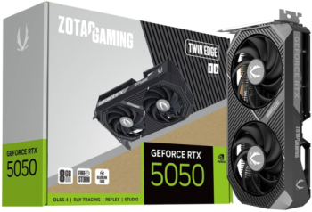 Placa video Zotac nVidia GeForce RTX 5050 Twin Edge OC 8GB GDDR6 128 bit placi video placa video