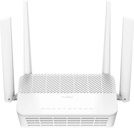 Router Wireless Gigabit CUDY WR3000P AX3000 Wi-Fi 6 Dual-Band 574 + 2402 Mbps alb