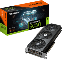 Placa video Gigabyte nVidia GeForce RTX 5050 GAMING OC 8GB GDDR6 128 bit placi video placa video