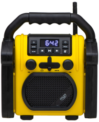 Radio portabil ipx54 bt aux ad 1911 adler - imagine 1