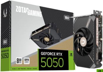 Placa video Zotac nVidia GeForce RTX 5050 SOLO 8GB GDDR6 128 bit placi video placa video