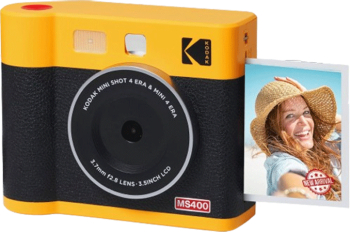 Aparat foto instant Kodak Mini Shot 4 ERA Galben 