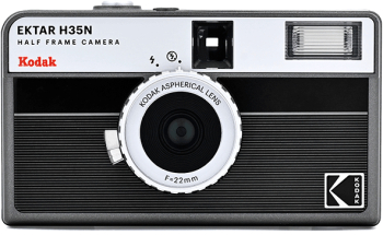 Aparat foto reutilizabil Kodak Ektar H35N cu film de 35 mm Negru 