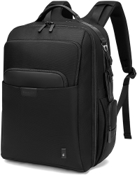 Rucsac laptop 15.6 business pentru calatorii impermeabil BANGE 45x33x20 cm Negru 