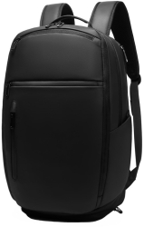 Rucsac laptop 15.6 expandabil cu buzunar pentru incaltaminte Escalate 51x16x33 cm Negru