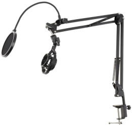 Suport Microfon Multifunctional PMP-52O cu Lumina LED Suport Telefon si Filtru POP 