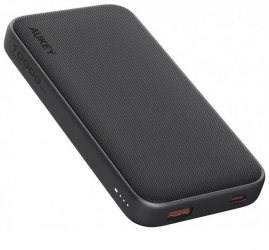 Baterie Externa Aukey 10000mAh USB-C 15W PB-Y46 Negru 