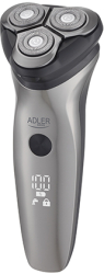 Aparat de ras Adler AD2945 3 capete IPX7 trimmer 60 min LED 600mAh 