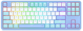 Tastatura Redragon Star Blade RGB LED USB-C/USB Wireless/Bluetooth Blue