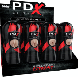 Masturbator Pipedream Extreme Elite Vibrating Stroker Display 