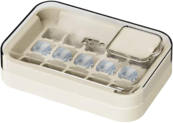 Cutie pentru Gheata Cyrax 15 Cuburi Alb Crem 