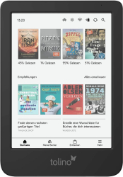 EBook Reader Tolino Shine Color Ecran Color 6 inch E Ink Kaleido 3 Bluetooth 512MB RAM 16GB Flash Wi-Fi USB-C Negru