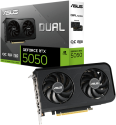 Placa video ASUS nVidia GeForce RTX 5050 DUAL OC 8GB GDDR6 128 bit placi video placa video