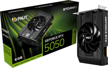 Placa video Palit nVidia GeForce RTX 5050 StormX 8GB GDDR6 128 bit placi video placa video