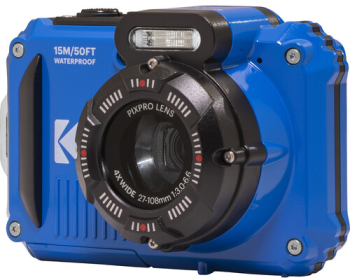Aparat Foto Subacvatic Kodak PixPro WPZ2 16 MP Zoom 4X Full HD Albastru 